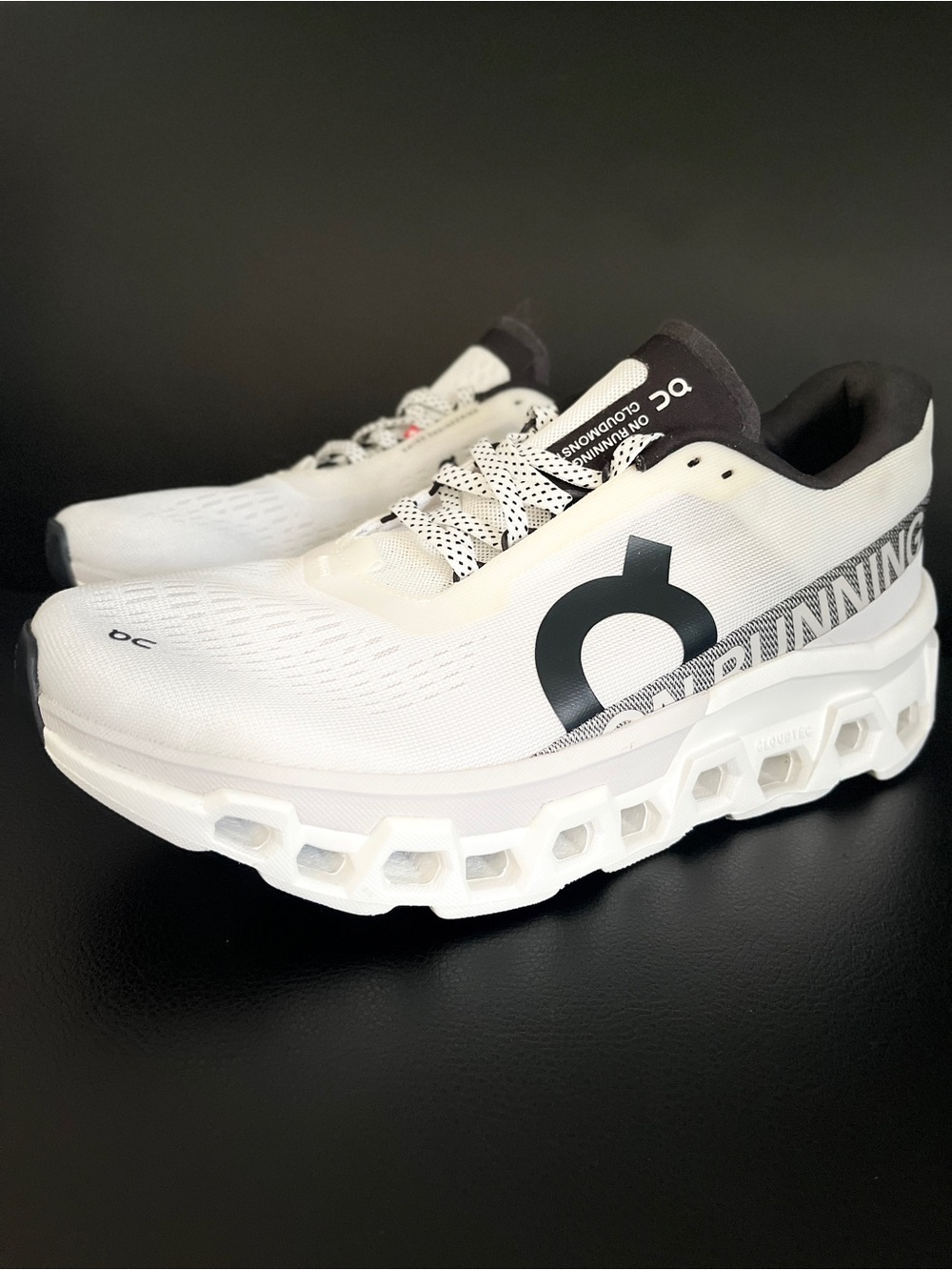 On Cloudmonster 2 Women’s Running Shoes - Size 10 - White / Frost